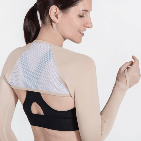 StellarGolf UV-Protect Cool Back Shawl Sleeves With Thumb Loops (for women)